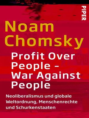 cover image of Profit Over People – War Against People
